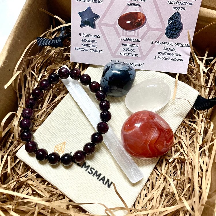 Birthstone Crystal Set of the Month/JANUARY