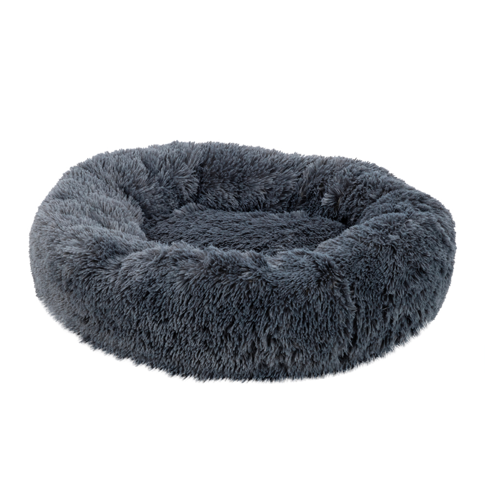 

Foldable Pet Sleeping Bed Round Plush Dog Cat Warm Cushion Pet Accessories, 501 Original