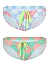 Men&rsquo;s Colorful Low-rise Briefs With Drawstring