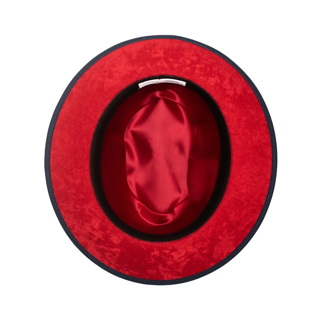 Classic Center-creased Fedora-King (Denim Blue)