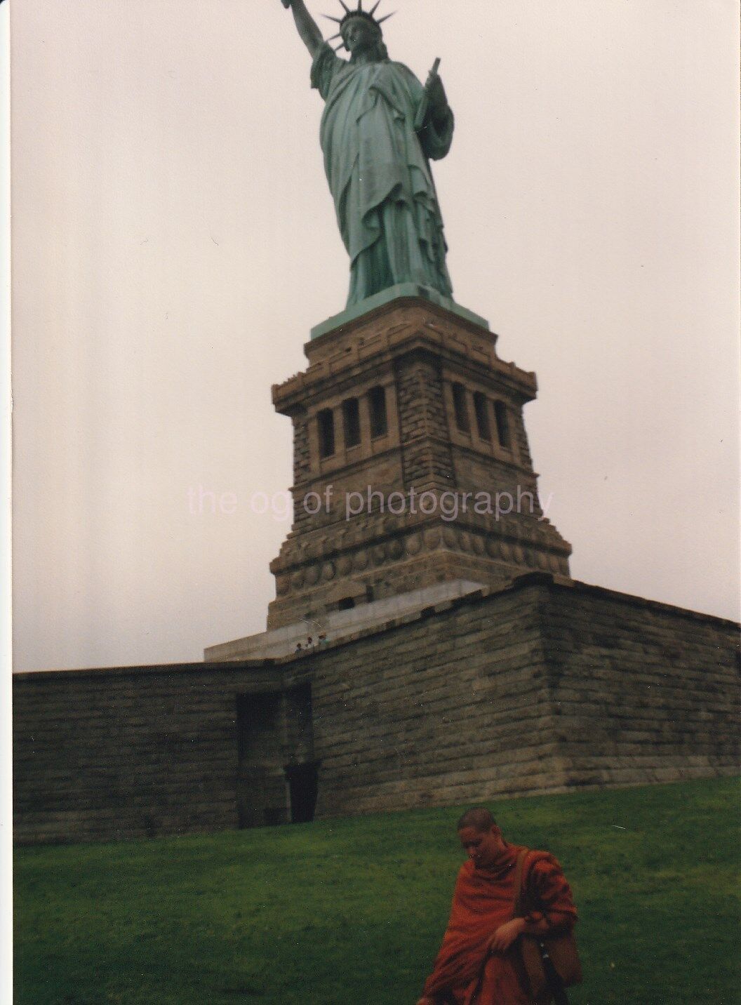 Holy Man Of New York FOUND Photo Poster paintingGRAPH ColorOriginal VINTAGE 84 13