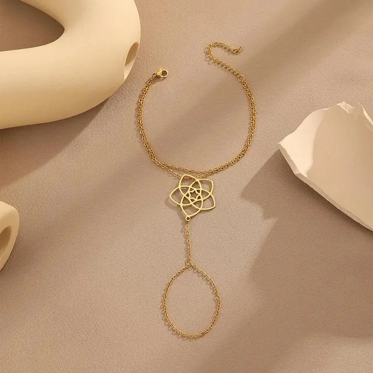 Kinitial Exquisite Fashion anklet Love anklet - Venus Love anklet - Gold Jewelry Valentine's Day Birthday Gift