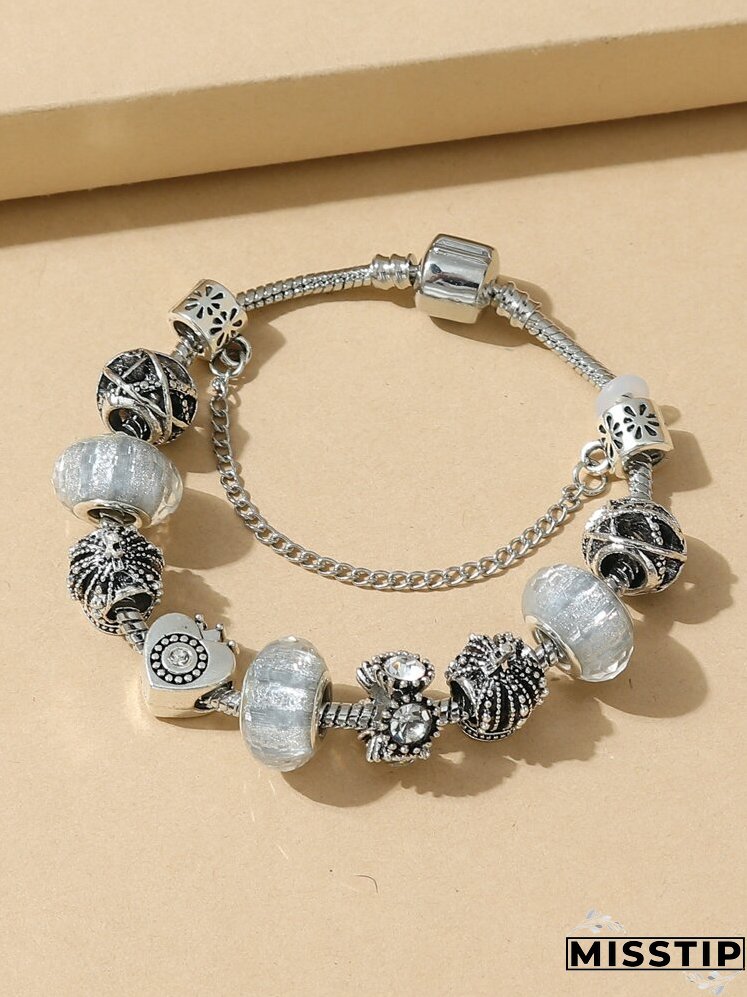 Rhinestone Decor Bracelet