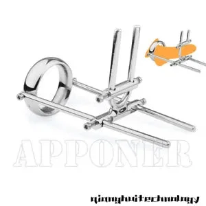 pornhint Pornhint NEW Male Stretching Metal Bird Ring Stretch Clamp Strengthen