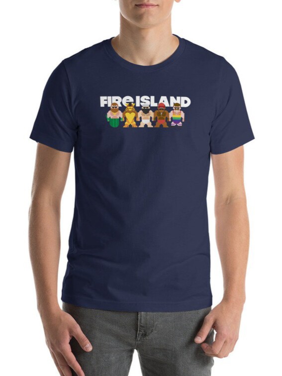 Fireisland  Men's Cotton T-shirt