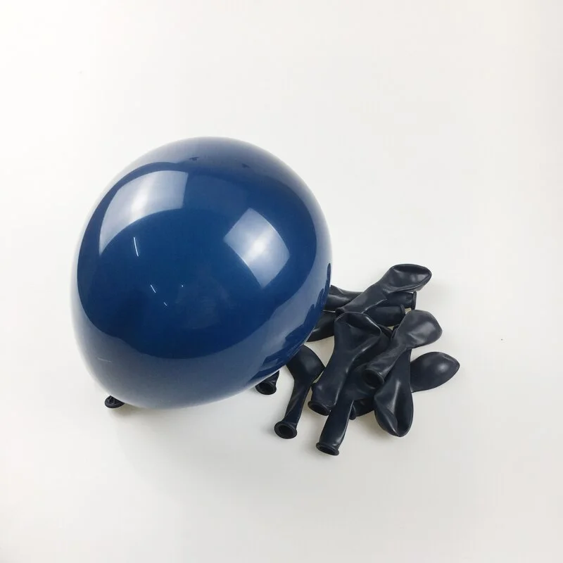 Cifeeo 20pcs/lot 12inch Ink blue balloons dark blue Confetti latex balloon birthday wedding party Decor Supplies Helium Air Balls DIY