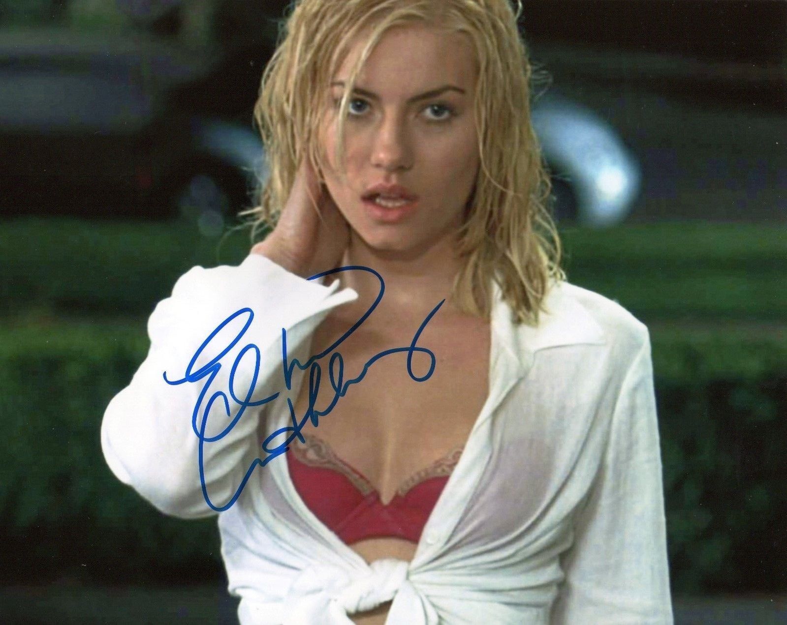 ELISHA CUTHBERT AUTOGRAPHED SIGNED A4 PP POSTER Photo Poster painting PRINT 13