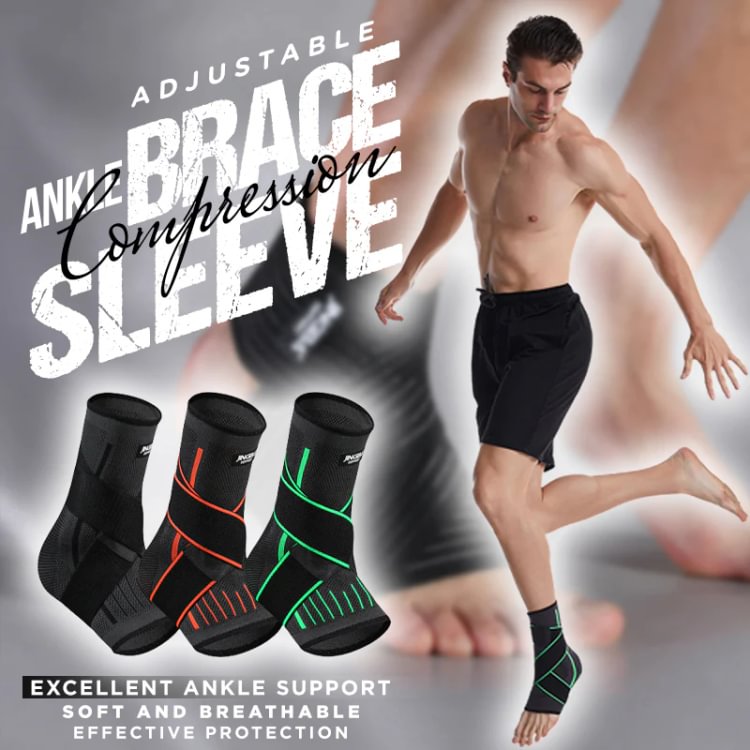Adjustable Ankle Brace Compression Sleeve