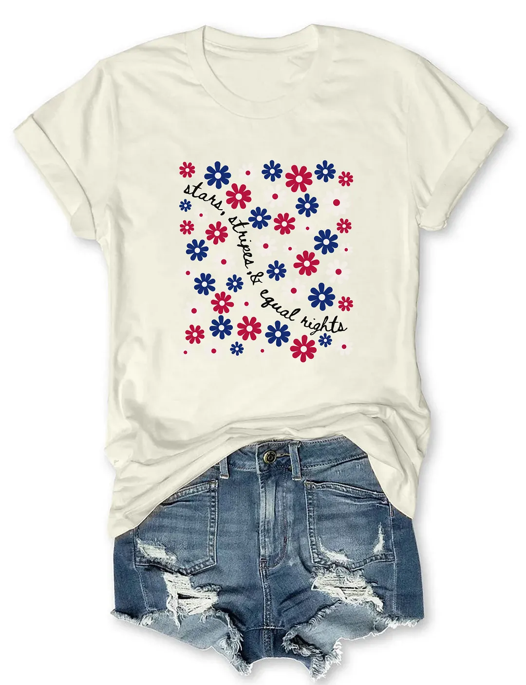 Stars Stripes & Equal Rights T-shirt