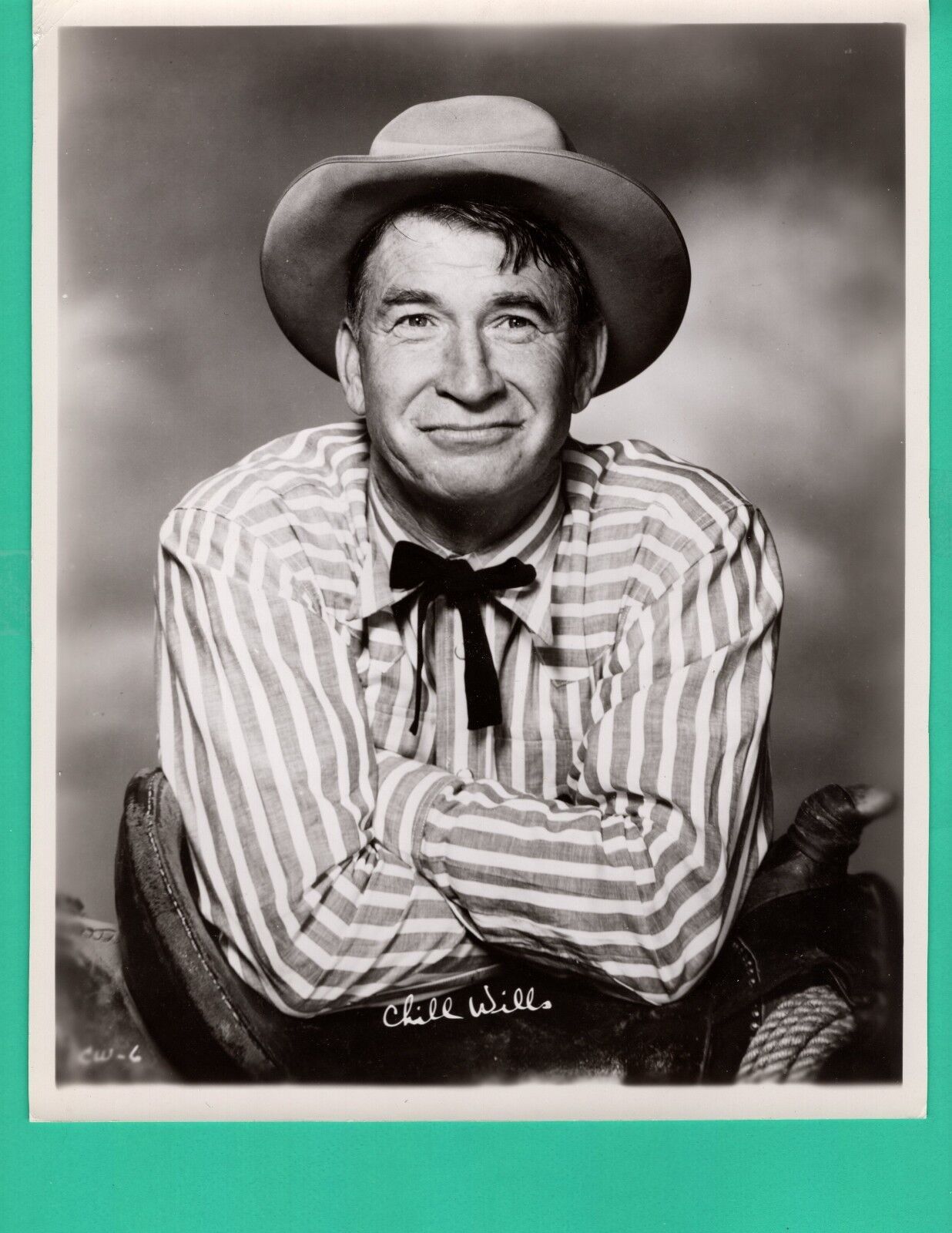 CHILL WILLS Actor Movie Star 1950's Vintage Photo Poster painting 8x10