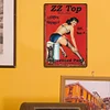 ZZ Top Girl - Vintage Metal Signs(8*12Inch)-Pin-up-girls
