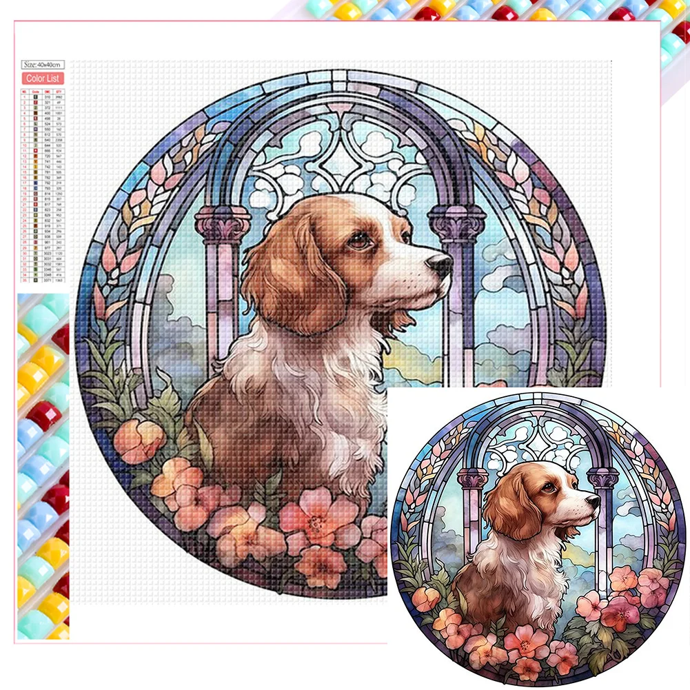 Full Round Drill Diamond Painting -Cats And Dogs - 40*70cm