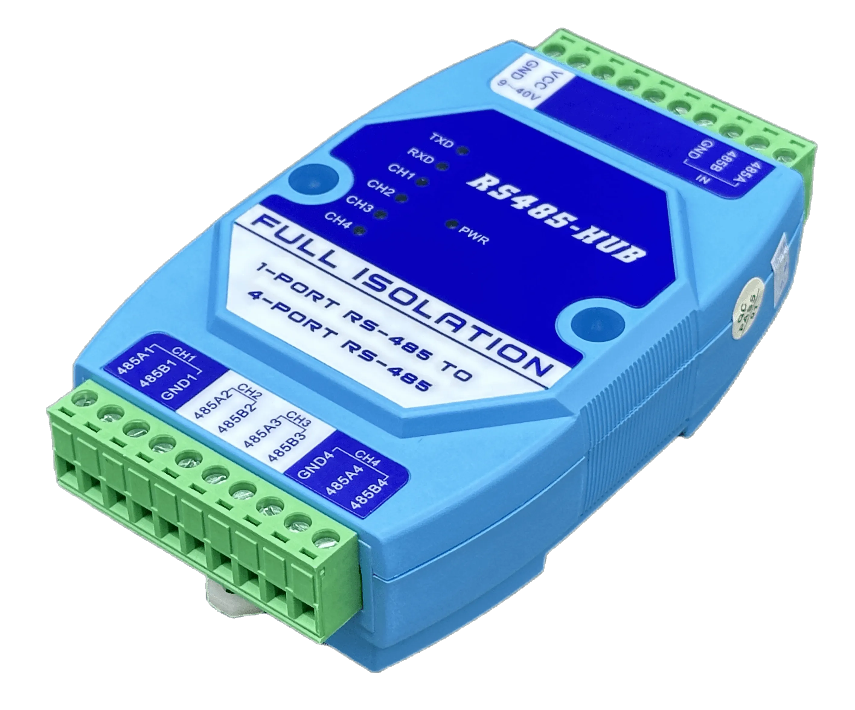 JPX-6104 4 RS485 hub photoelectric isolation distributor bus division ...