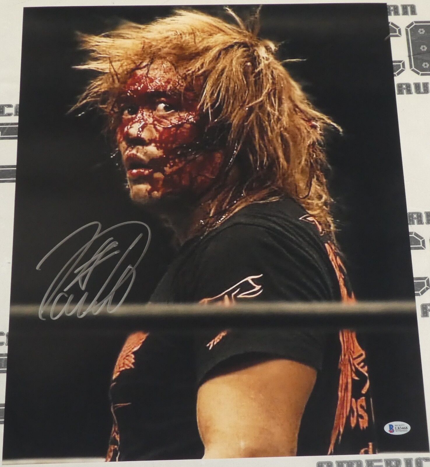 Tetsuya Naito Signed 16x20 Photo Poster painting BAS COA New Japan Pro Wrestling LIJ Autograph 8