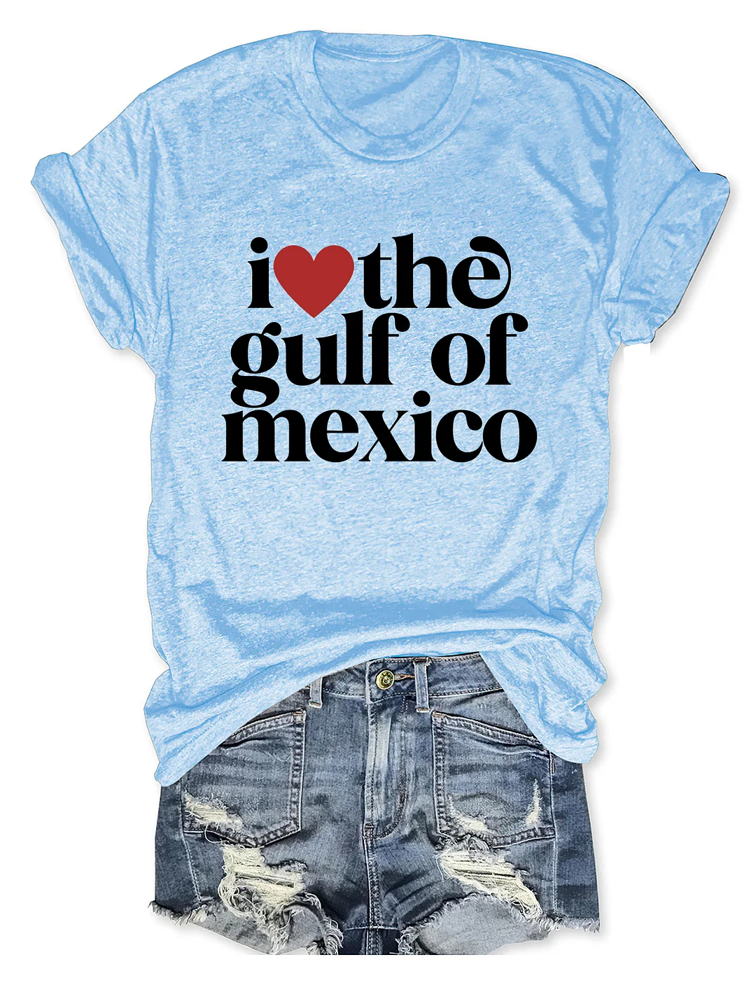I Love The Gulf Of Mexico T-shirt