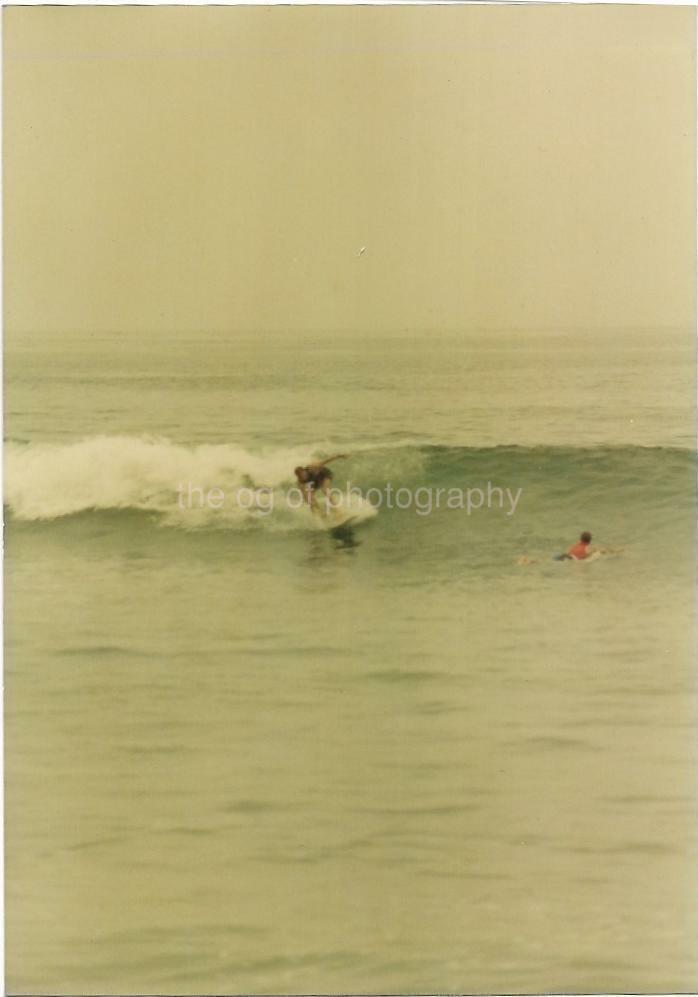 LOT OF 2 FOUND Photo Poster paintingS Original SURFER BOY Snapshot OCEAN SCENE 21 71 J