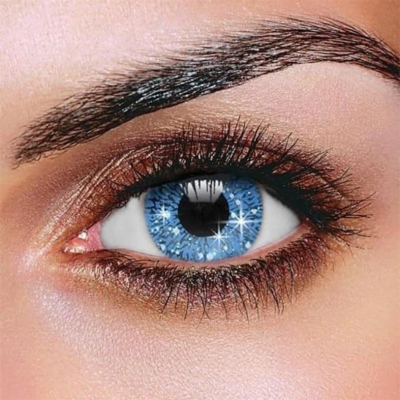 Sparkling Fire Blue 2 (12 months) contact lenses