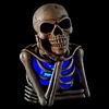 Skull Table Lamp Resin Crafts Halloween Ghost Festival Props