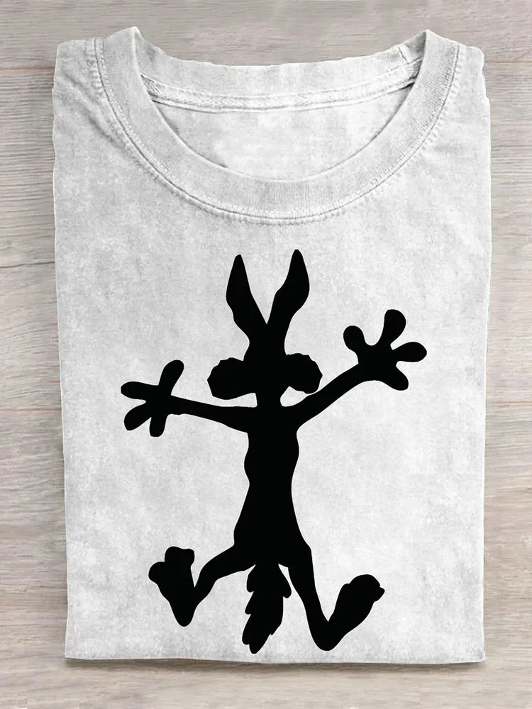 Teecade Teecade  Cheerful Bunny T-shirt