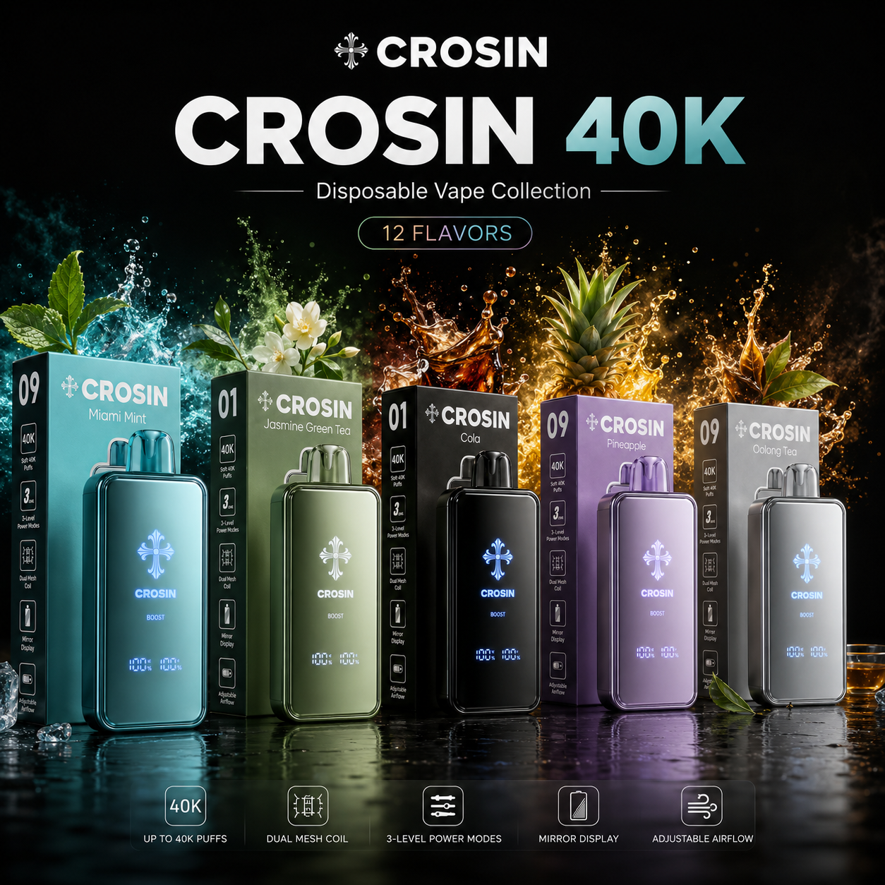 Crosin 40K Disposable Vape