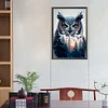 (40*60cm)Owl - Round AB Drill Diamond Painting