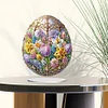 (US Only)2D Flat Easter Egg DIY Desktop Diamond Art Kits Double-Sided Bedroom Table Decor