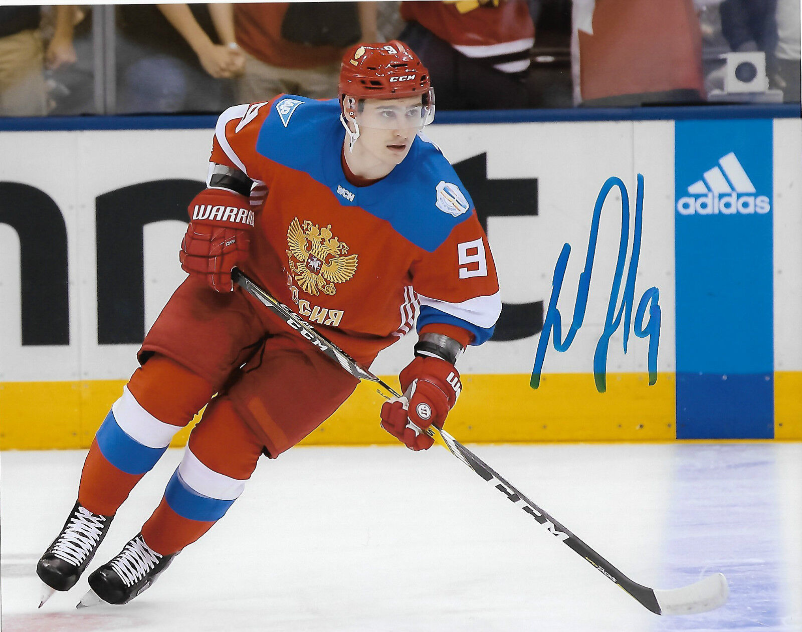 Team Russia Dmitry Orlov Signed Autographed 8x10 Photo Poster painting COA B