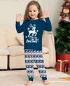 Family Matching Alphabet Christmas Parent-child Pajamas
