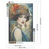 (40*60cm)Beauty - Full Round Drill Diamond Painting