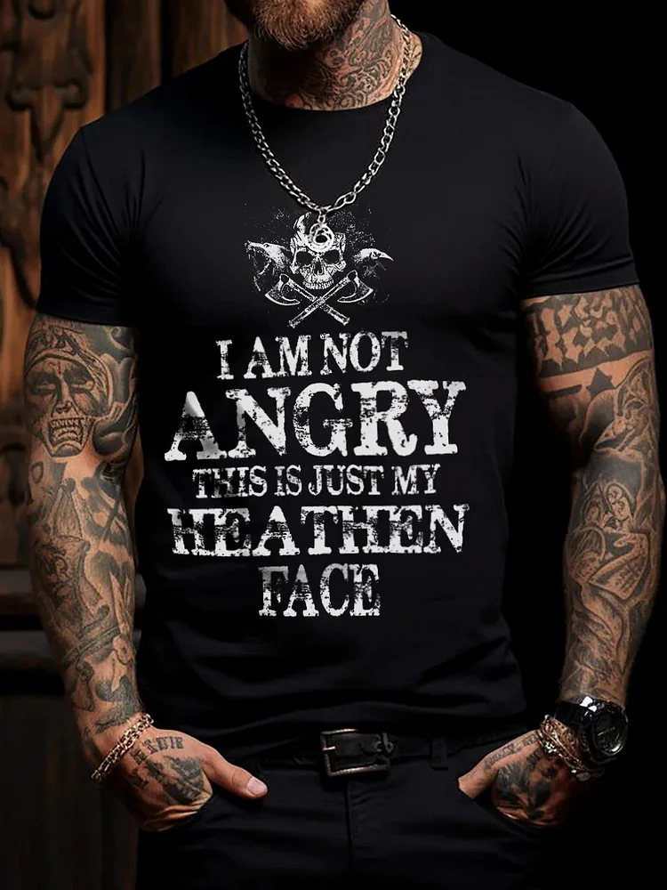 Kurzärmliges T-Shirt für Herren Viking