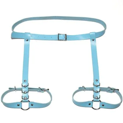 Billionm Gothic Thigh Leather Harness Garter Belts Women Sexy Lingerie Leg Punk Stockings Straps Harajuku Adjustable Erotic Bdsm Bondage