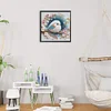 Oiseau-Peinture sp&eacute;ciale partielle au diamant-30 * 30cm