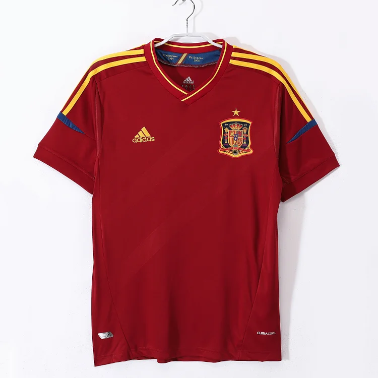2012 Spain Home Retro Jersey