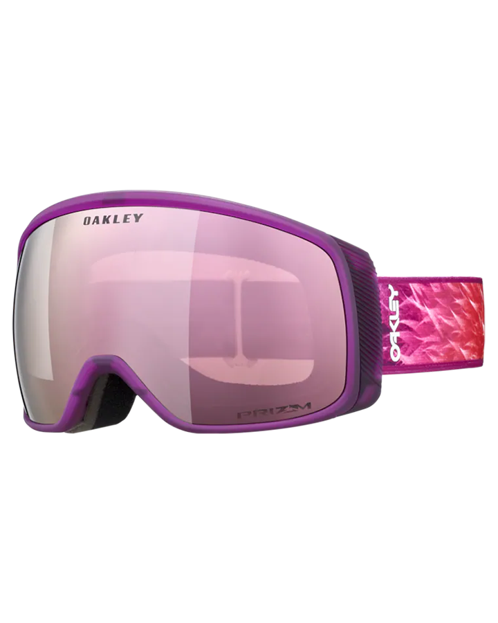 Oakley Flight Tracker M Snow Goggles - Purple Blaze / Prizm Rose Gold Iridium - 2023