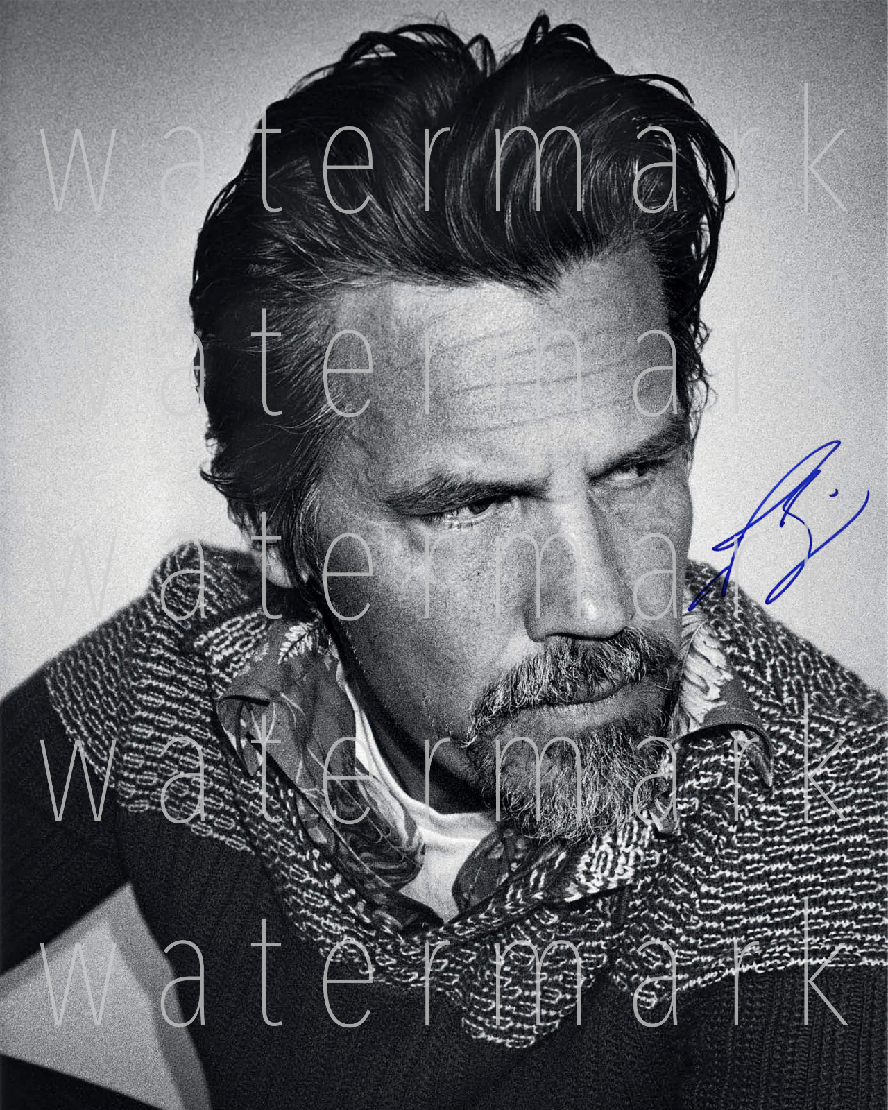 Josh Brolin Thanos Avengers signed 8X10 print poster Photo Poster painting autograph RP