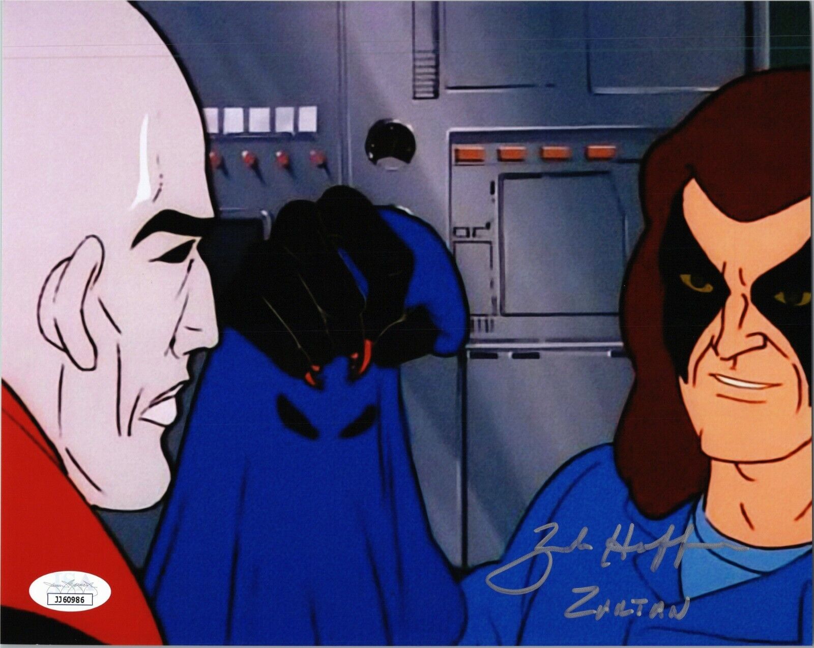 ZACK HOFFMAN Authentic Hand-Signed G.I.JOE ~ ZARTAN