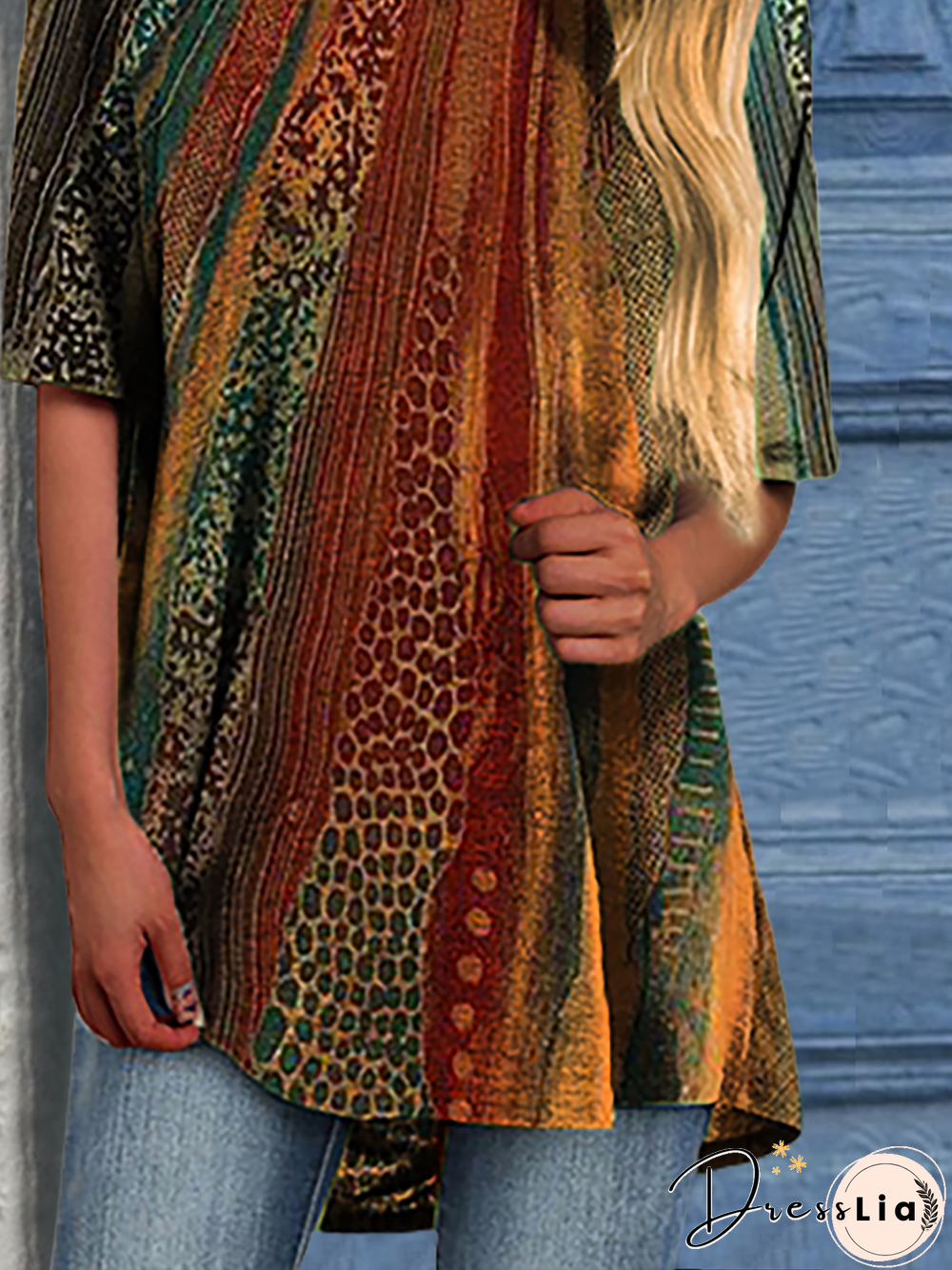 Plus size Short Sleeve Casual T-shirt