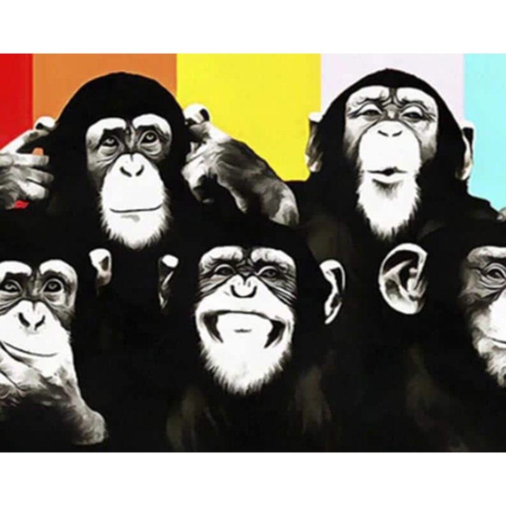 Gorilla - Painting By Numbers