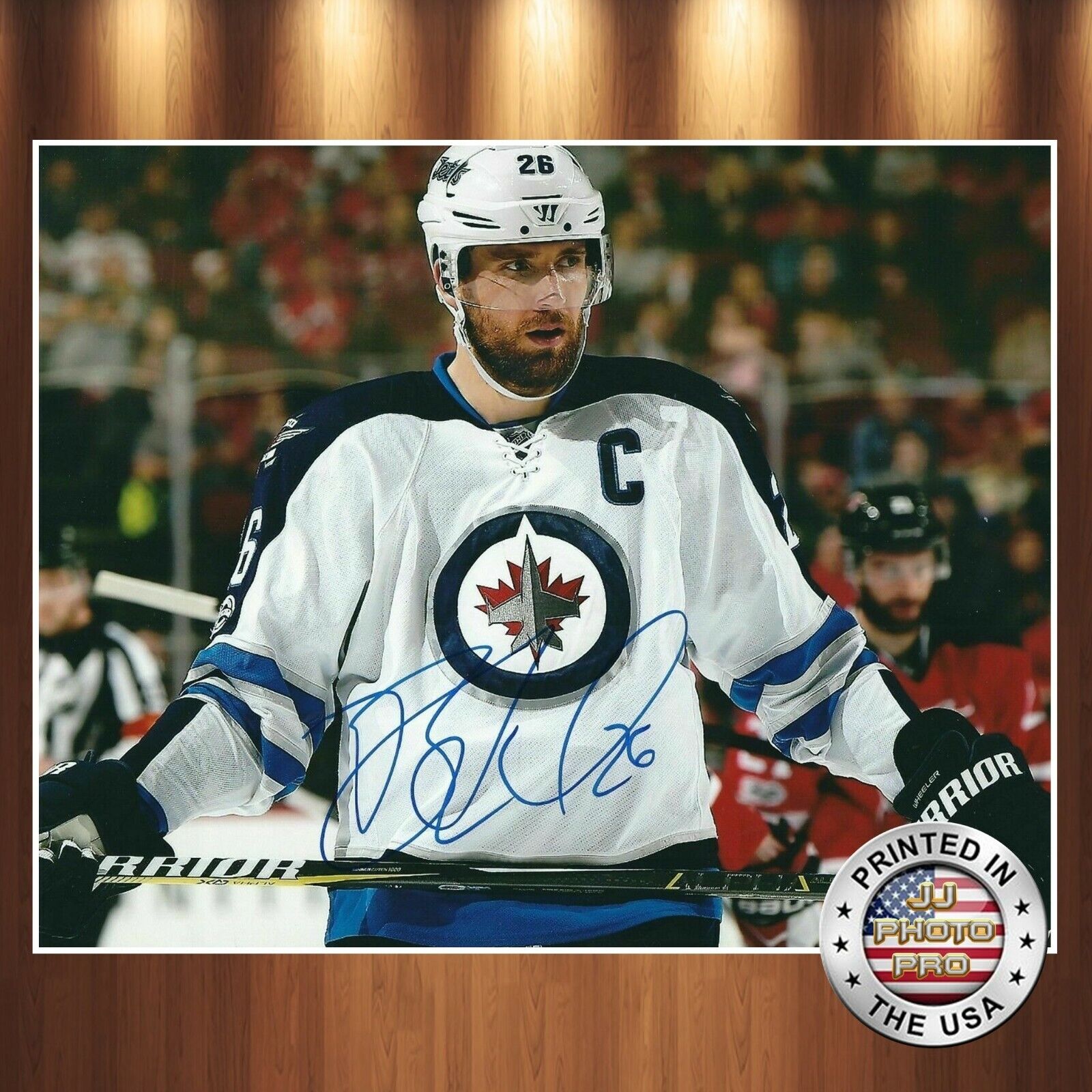 Blake Wheeler Autographed Signed 8x10 Photo Poster painting (Jets) REPRINT