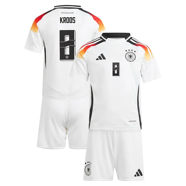 Deutschland DFB Toni Kroos 8 Heimtrikot Kinder Mini Kit EM 2024