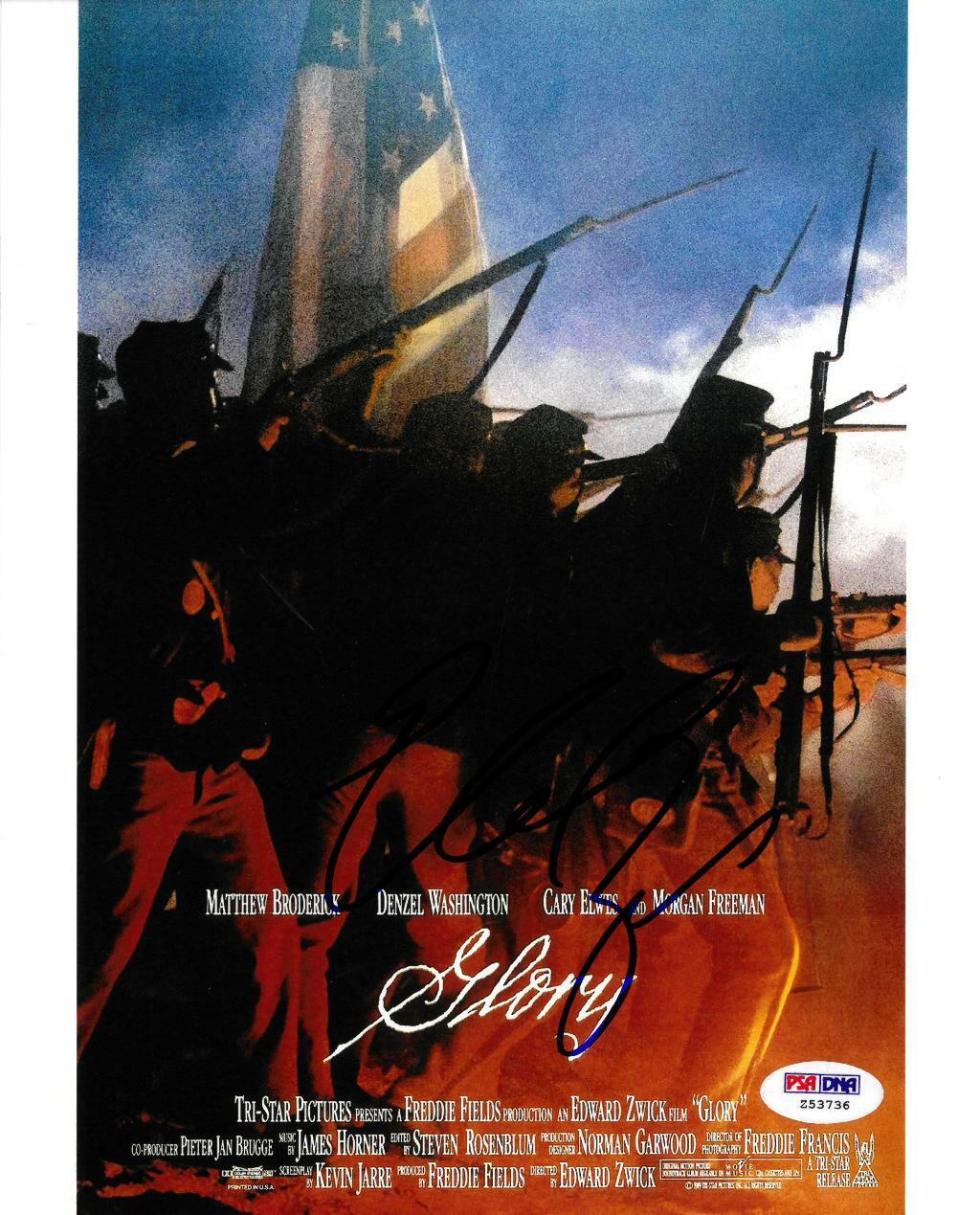 Ed Zwick Signed Glory Authentic Autographed 8x10 Photo Poster painting PSA/DNA #Z53736