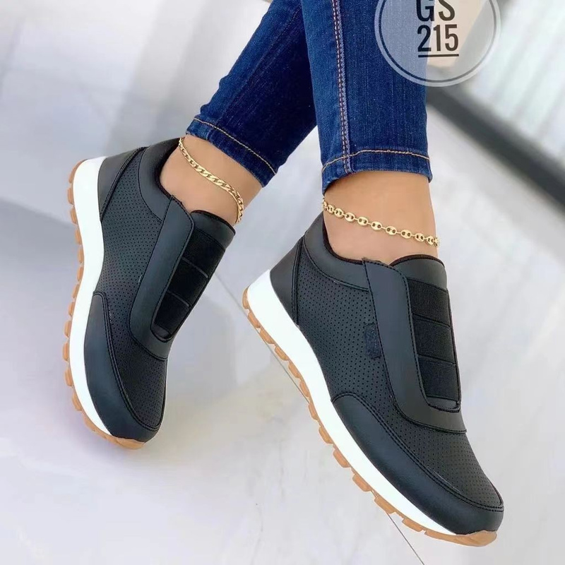 Zhungei Spring Shoes Non-slip Soft-soled Running Shoes Sports Shoes Comfortable Women's Vulcanized Shoes Chaussure Femme