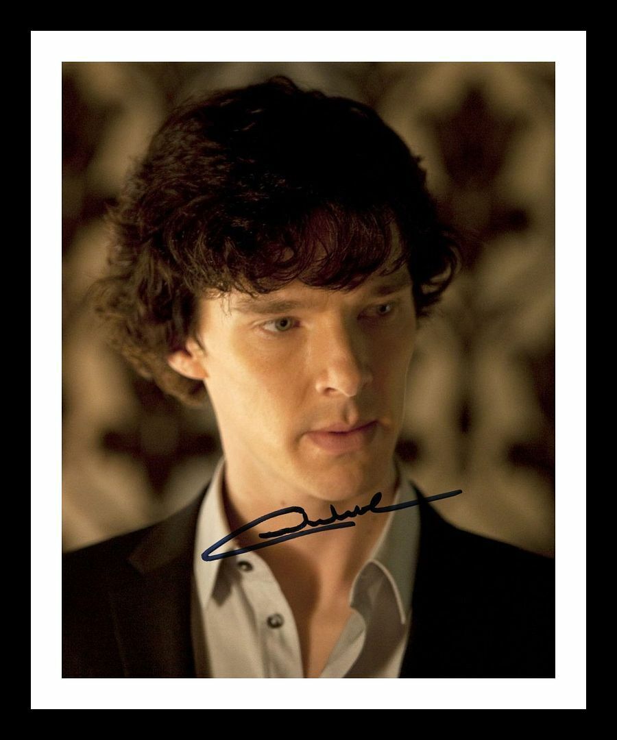 Benedict Cumberbatch Autograph Signed & Framed Photo Poster painting