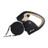 Double-Ended Retractable Leash, Suitable For Two Dogs, 360&deg; Anti-Entanglement Rotating Belt, 3M Retractable Belt, With Lighting Function, Double-Ended Pet Leash, Comfortable Grip, Convenient Dog Walking