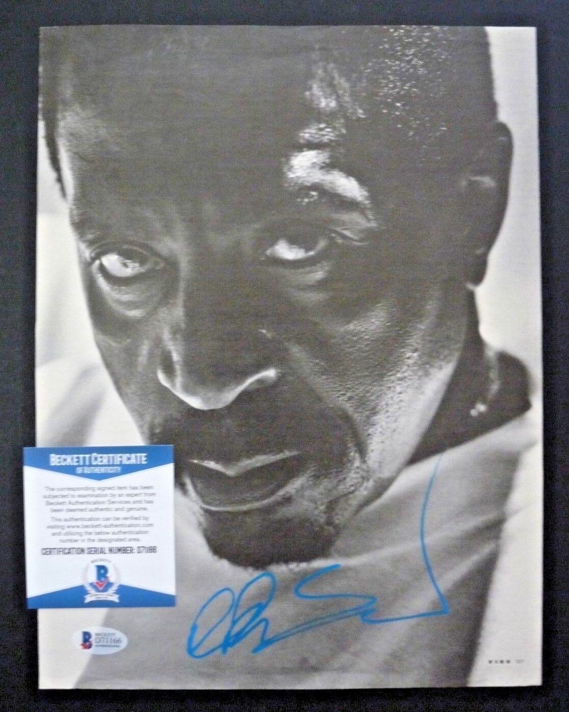 Ike Turner Signed Autographed 9x12 Magazine Page Photo Poster painting BAS Certified F1