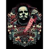 (Multi-Style) Horror Movie Character - 11CT Stamped Cross Stitch 40*50cm