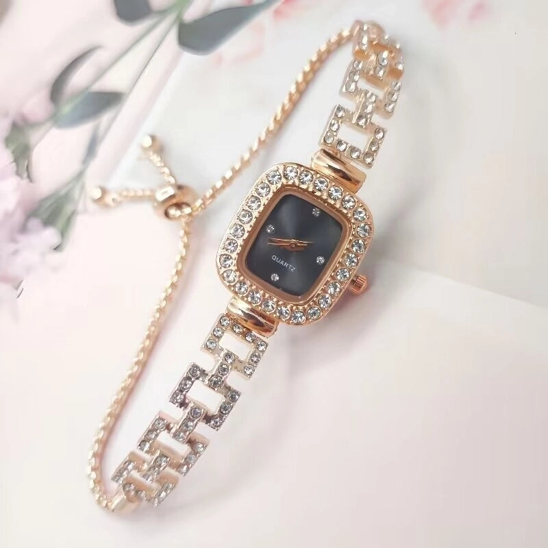 Elegant Luxurious Solid Color Telescopic Rope Quartz Watch Women’s Watches
