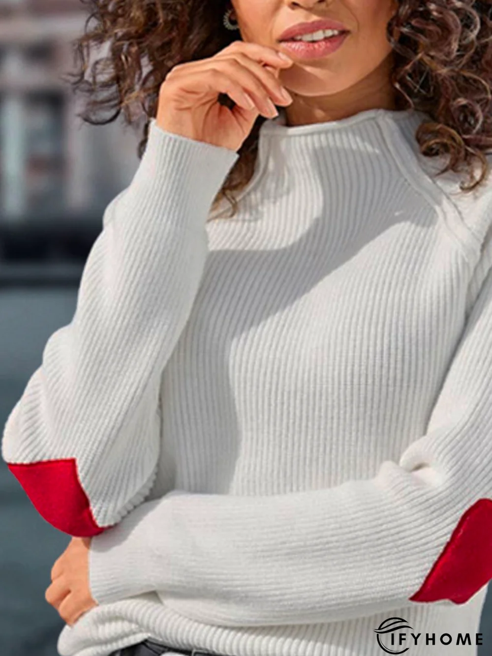 Loose Casual Yarn/Wool Yarn Turtleneck Sweater | IFYHOME