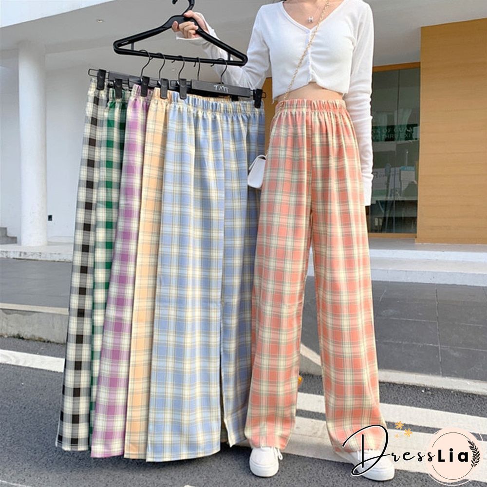 Sweatpants Womens Clothes Pants Streetwear Winter Fashion Korean Style Wide Leg Harajuku