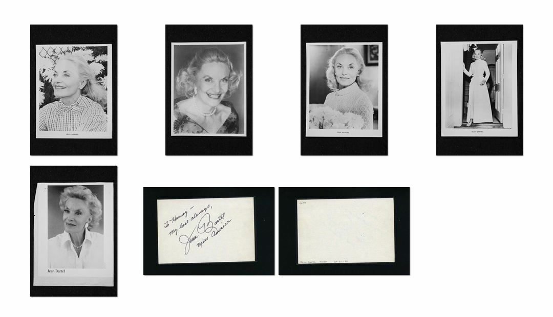 Jean Bartel - Signed Autograph and Headshot Photo Poster painting set - Miss America